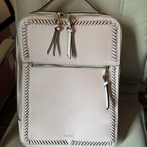 Calpak Kaya 15 inch Laptop Backpack in Blush Pink